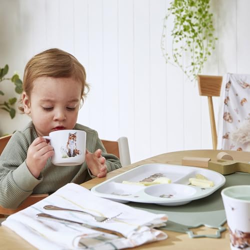 Taza para niños con asa Portmeirion 6.7 oz melamina miniatura 5