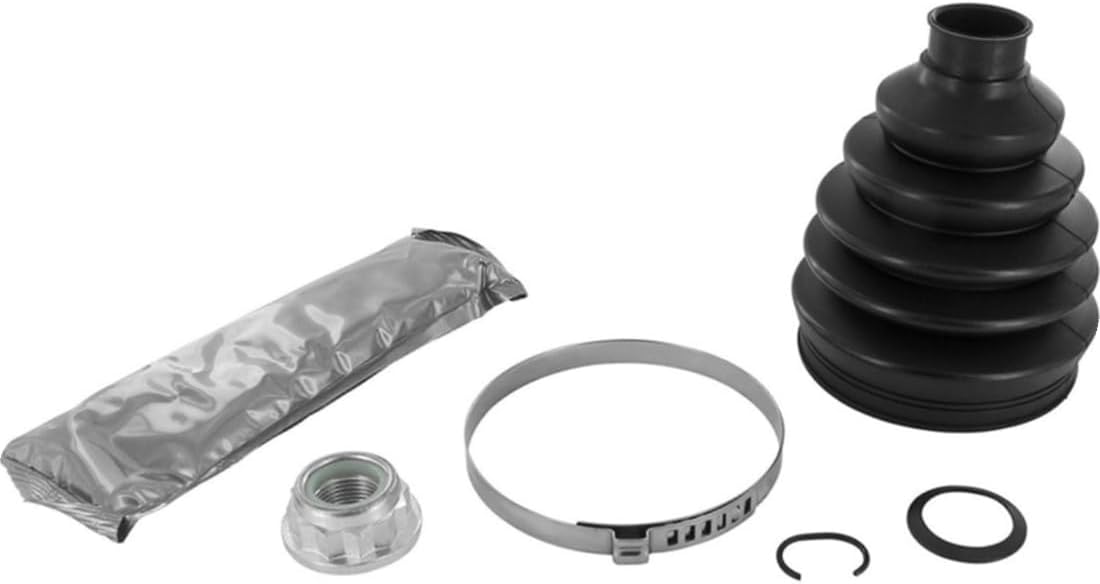 Front Left Outer CV Joint Boot Kit for Volkswagen Corrado 1992 1994 1 Piece Replacement 274165, 272441, 8E0498203, 6X0498203, 1H0498203A