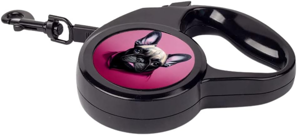Pink Animal Retractable Pet Leash - Cool Leash - Themed Dog Leash - 197 inches