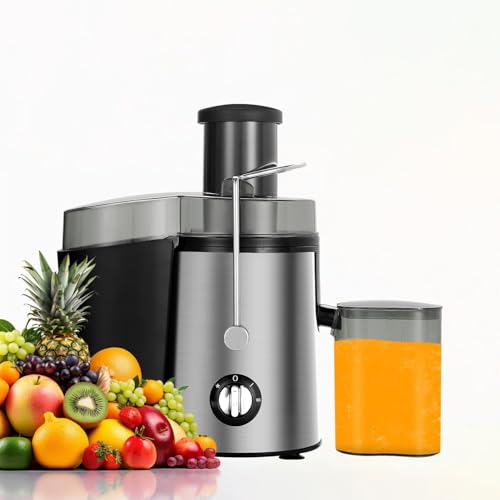 Opiniones de Extractor de Jugos Elektra - 5 favoritos. 43 Verdthos Extractor de Jugos 400W - Exprimidor Eléctrico Profesional con 2 Velocidades - Máquina Centrífuga para Frutas/Verduras- Boca Ancha 7cm - Fácil Limpieza (Incluye...