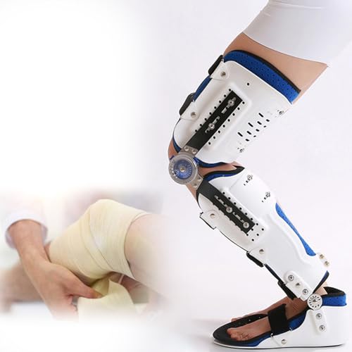 Rodillera Con Bisagras De Rom Ajustable, Rodillera Postoperatoria De Cadera, Tobillo Y Pie Con Rom Articulado, Rodillera Postoperatoria De AbduccióN De Cadera, Rodillera,Legs/knees-right-M