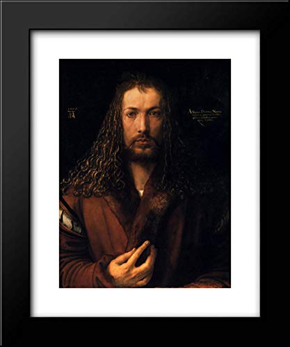 Amazon.com: Self Portrait 15x18 Framed Art Print by Albrecht Durer