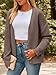 LILLUSORY Cardigan Sweaters for Women 2025 Early Fall Fashion Oversized Lightweight Sweater V Neck Knit Work Casual Outfits Clothes Button Tops Shirts Blouses Nutmeg M