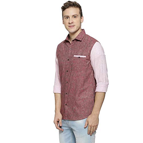 Image of Campus Sutra Men Casual Shirt