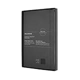 Moleskine Limited Collection Notebook Leather, Large, Ruled, Soft, Open Box, Black (5 x 8.25) (EDITION LIMITEE)