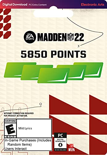 Madden NFL 22 – 5850 Factors – PC [Online Game Code]