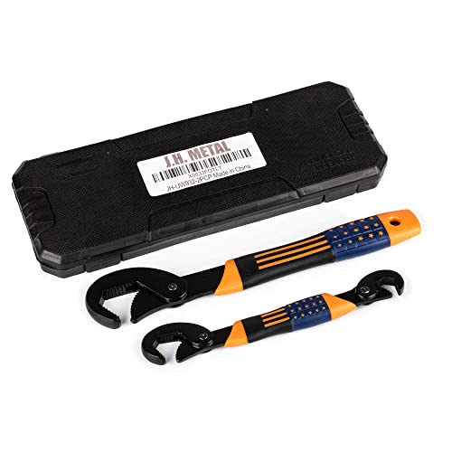 J.h.banhan Multi-Function Portable Universal Wrench Set With Rubberized Anti-Slip Grip 9-32Mm - Adujustable Wrench #TOP17