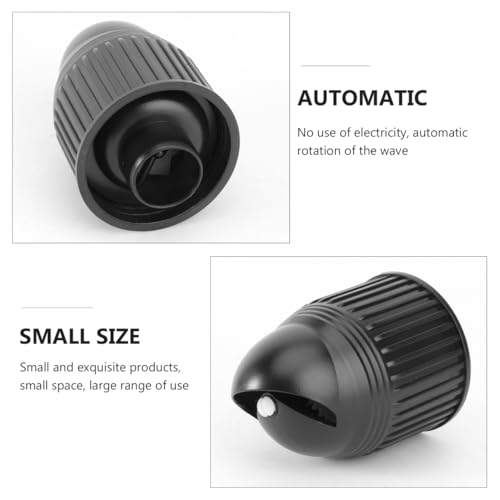 Image of Mipcase Aquarium Wave Maker Pump Head Double-Headed Surf Pump with 360 Automatic Rotation 3 Pack Wave Making Heads for Fish Tank Circulation No Electricity Needed Includes 12 Connector Sets