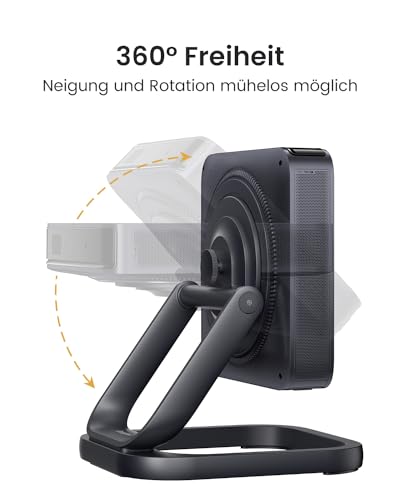 Dangbei Projector Stand for Atom (ASIN:B0CL4G35WJ), 360° Rotation Tilt for Perfect Viewing Angle, Compact and Stylish Projector Desktop Mount with Easy Setup, 23.2 x 20.6 x 5.6 cm, 1.21 kg - Image 2