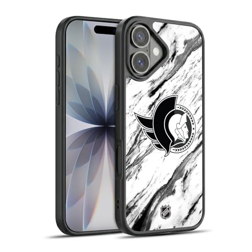 Coque Ottawa Senators marbre et protection militaire haut de gamme pour iPhone 17