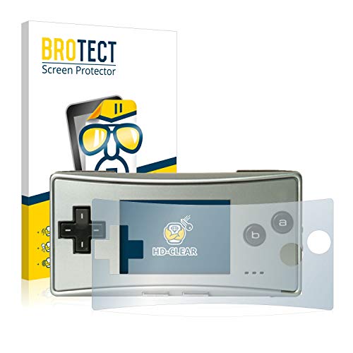 brotect Protection Ecran pour Nintendo Gameboy Micro (2 Pièces) - Film Protection Ultra Clair