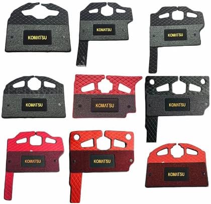 NC Excavator Parts Foot mat for Komatsu 56-7 60 70 120 200 240-5-6-7-8 Floor Rubber Foot mat (PC200-8)