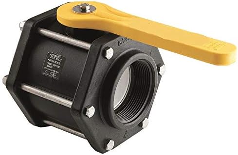 3″ Banjo Poly Full Port Ball Valve, 6 Bolt Design