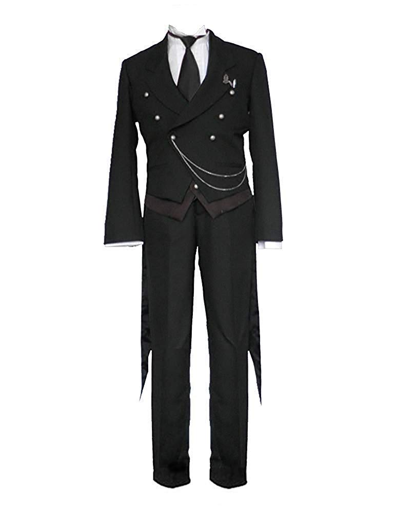 CosplayLife Black Butler Kuroshitsuji Sebastian Michaelis Cosplay Costume