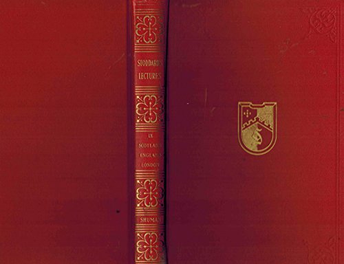 Stoddard's Lectures. Scotland, England, London,... B00KF42URC Book Cover