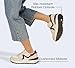 LUCKY STEP Women's Retro Fashion Casual Sneakers Platform Classic Trendy Trainning Anti-Slip Tennis Travel Walking Shoes(Beige,8)