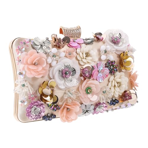 Pochette de soirée grand format pour ranger téléphone et maquillage