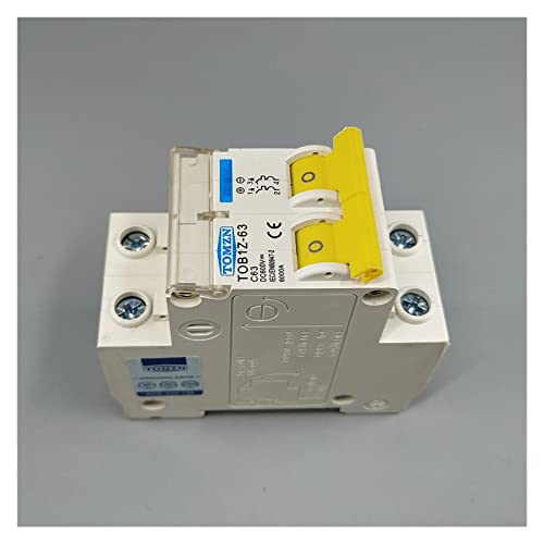 Disyuntor 2P DC 600V MCB para evitar averías en inversores fotovoltaicos 3