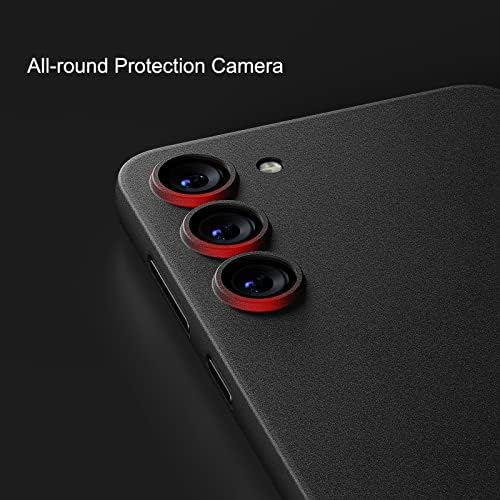 memumi Ultra Slim Case for Samsung Galaxy S23 [Ultra-cienki 0.3mm] Minimalistyczna konstrukcja z matową ochronną Etui na Galaxy S23 Etui Ultra Thin Case Czarny Matowy
