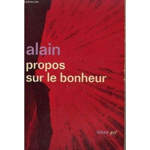 Propos sur le bonheur