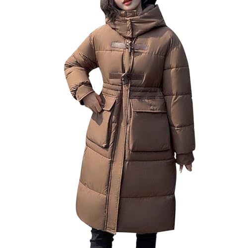 Veste surdimensionnée longueur genou chaude et légère pour en finir avec le froid