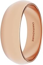 CHAKRADHARI 99% Pure Copper Ring Challa for Men and Women as per Ayurveda tamba challa