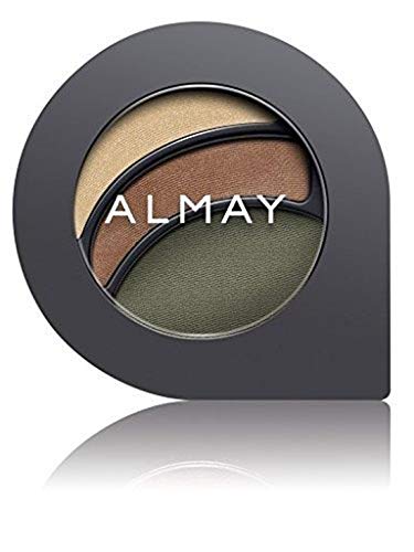 Almay Cosmetics Intense I-Color Party Brights (140 Greens) and Evening Smoky (160 Greens) Eyeshadow Bundle For Green Eyes, All Day Wear Powder Shadow, Pure, Hypoallergenic, 0.2 oz each