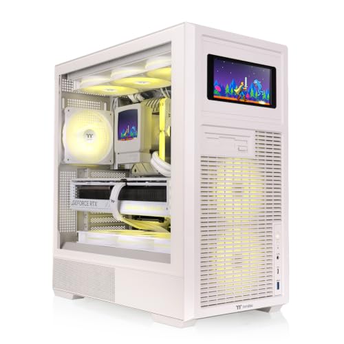 Image of Thermaltake Retro 360; Mid Tower; 2x120mm PWM Fans Included; ATX /mATX /mITX Support; Hidden Connector Support; 360mm Radiator; 400mm GPU Clearance; Rotatable PCIe Bracket; Grey /Biege; CA-11Q-00MQWN-00
