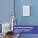 Lutron Maestro Countdown Timer Switch for Fans and Lights, 3A/150-Watt LED Bulbs, Single-Pole/Multi-Location | MA-T51MN-WH | White
