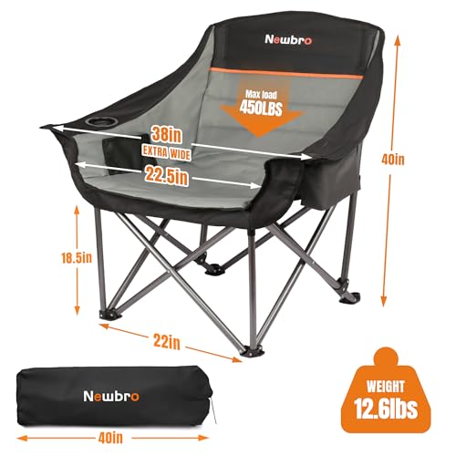Newbro Oversized Camping Chair NBOCC-001-2PC の商品画像 2