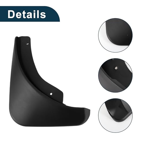 Image of Mud Flaps Splash Guards for Skoda Fabia 2008-2011 W /Mount Accessories Mud Guards Front and Rear 1 Set
