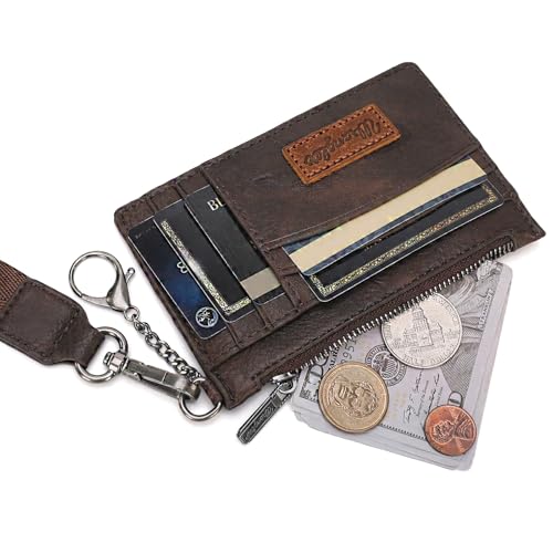 Image of Montana West X Wrangler RFID Card Holder Slim Credit Card Wallet Small Credit Card Holder for Women Keychain Wristlet Wallet