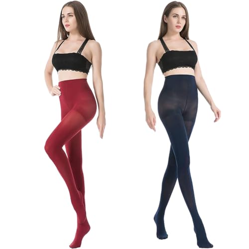 MANZI Women's 6 Pairs Opaque Control-Top Tights with Comfort Stretch 70 Denier X-Large by MANZI - Image 7