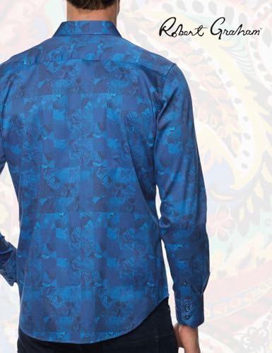 Robert Graham Men's Tourneau Long Sleeve Woven Button Down Shirt3