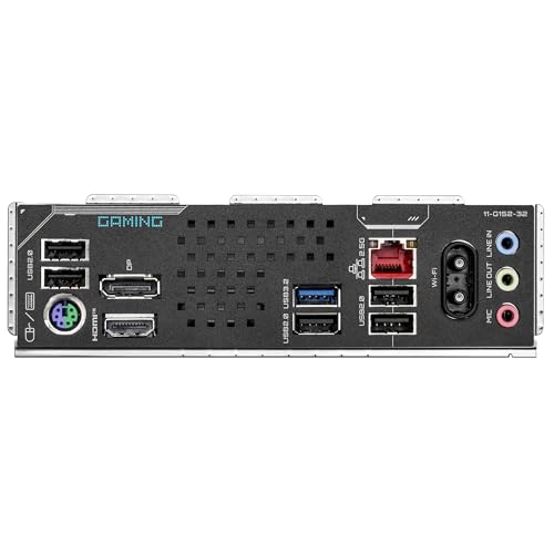 GIGABYTE H810M GAMING WIFI6 Scheda madre - CPU Intel Core Ultra (Serie 2), VRM a 4+1+2 fasi, fino a 6400 MHz DDR5, 1xPCIe 4.0 M.2, LAN 2.5GbE, WIFI 6, USB 3.2 Gen 1 - Scheda madre - Immagine 3