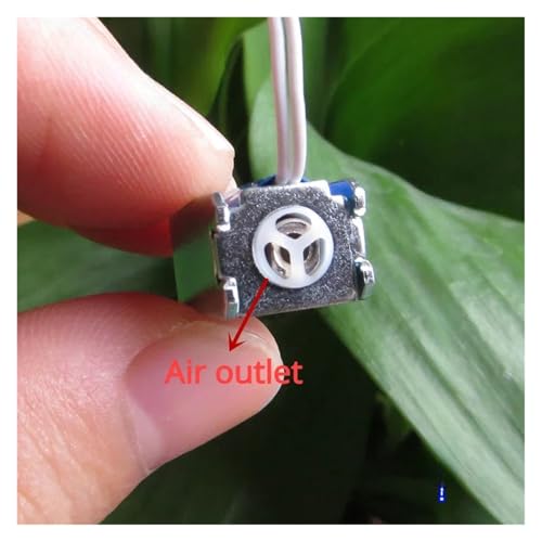 Válvula solenoide 3V CC normalmente abierta para control de flujo mini 4