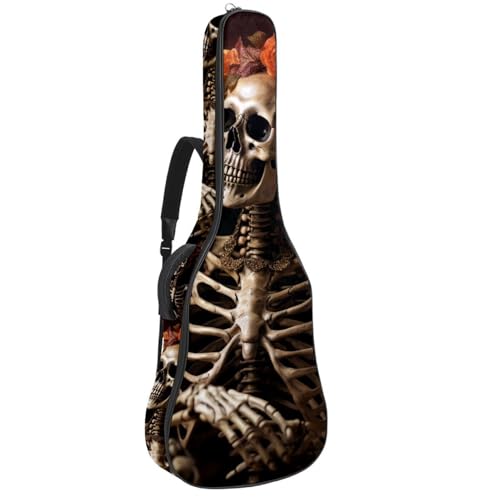 Sac pour guitare acoustique Halloween idéal pour les répétitions et concerts
