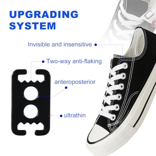 Zhentor Elastic No Tie Shoe Laces, Stretch Tieless Shoelaces For Adults And Kids Sneakers Shoe Strings thumb #1