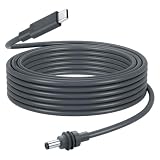 Cabo USB-C para DC Starlink Mini 100W 18AWG IP67 | Alimentação por Power Bank e Estação de Energia | 3 MT