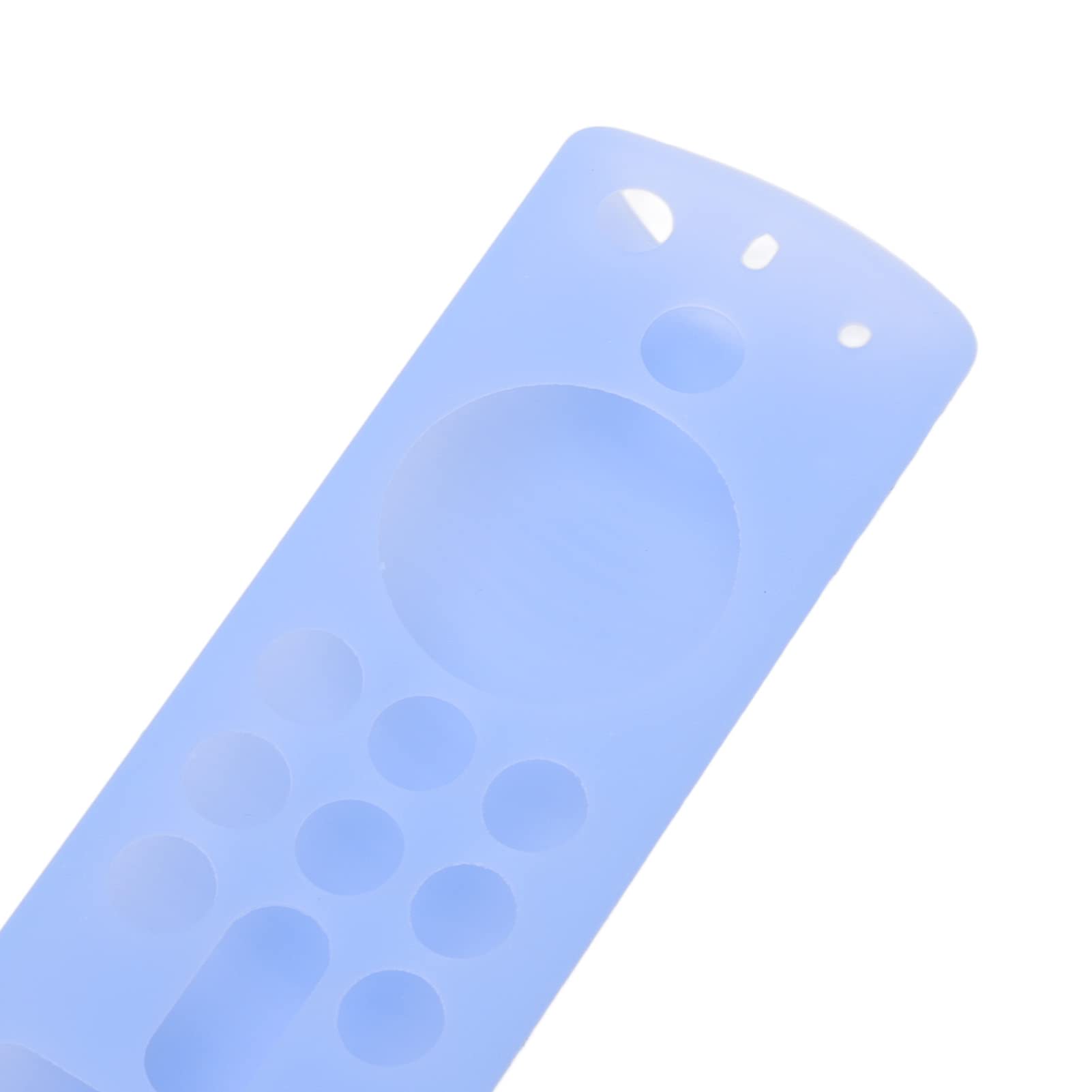 Wevove Confezione Da 3 Cover In Silicone Per Telecomando Con Cordino - Viola Fosforescente, Antiscivolo E Protettiva
