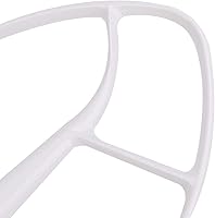 Vista 4 de K45B Flat Beater Replacement for Kitchen-Aid Stand Mixer. Coated Paddle W10672617 WPW10672617 Compatible with Whirlpool KSM45, KSM75, KSM88, KSM90