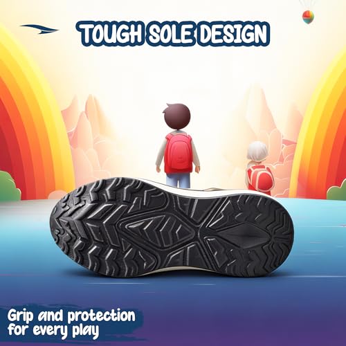 Image of ASIAN Adventure-52 Kids Shoes | Lightweight Sporty Kicks, Breathable Running Shoes, Secure Fit with Memory Foam Technology, Durable Grip Outsole | Stylish Sports Shoes for Boys & Girls