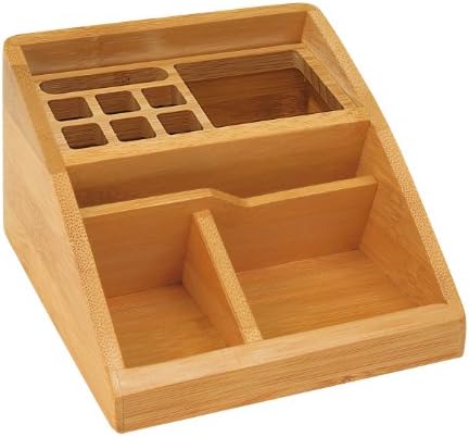 Wedo 061807 półka na listy A4 bambus można układać w stos, brązowa