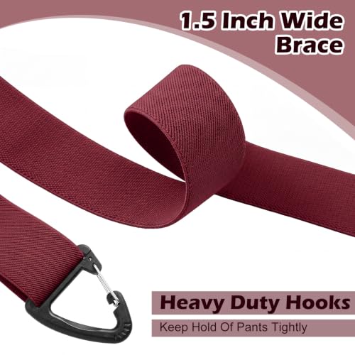 Image of Sintege X Back Hidden Suspenders for Men 1.5 Inch