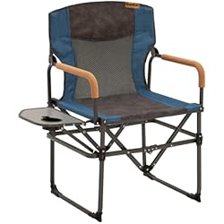 Ventilador Eureka Eureka! Silla de Camping con Mesa Lateral, Azul, tamaño único