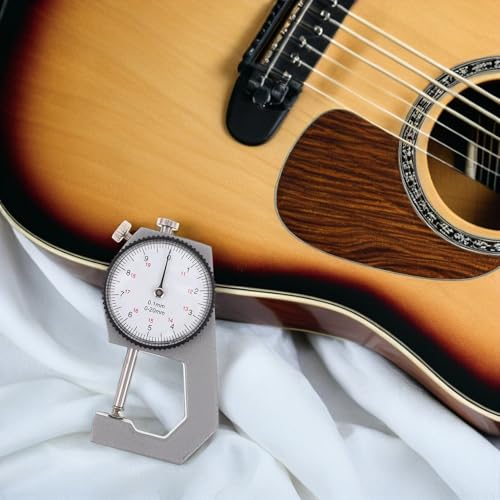 Calibrador mecánico para violín y guitarra 0-20mm miniatura 7