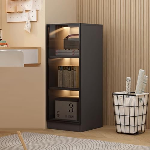 Vitrina de cristal con puertas de cristal, gabinetes de porcelana china para comedor, vitrinas con puertas de cristal, vitrinas de sala de estar, vitrinas para coleccionables, armarios de curiosidades