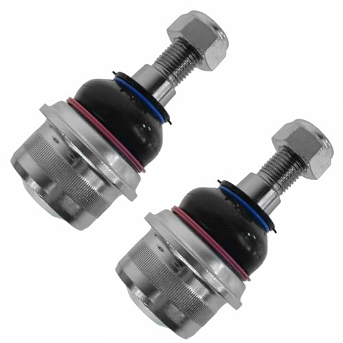 TRQ Front Lower Ball Joint Set Compatible with 00-12 Mercedes-Benz