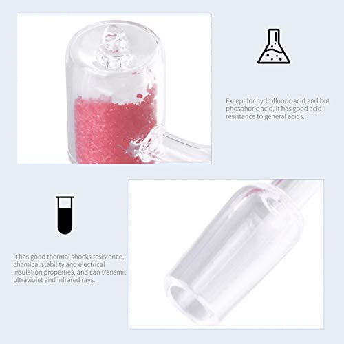 POPETPOP Kit Tubo de Quartzo Conjunto de Palha de Mel Reutilizável Portátil Com Ferramenta de Cera