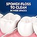 Oral-B Dental Floss for Braces, Super Floss Pre-Cut Strands, Mint, 50 Count, Pack of 2